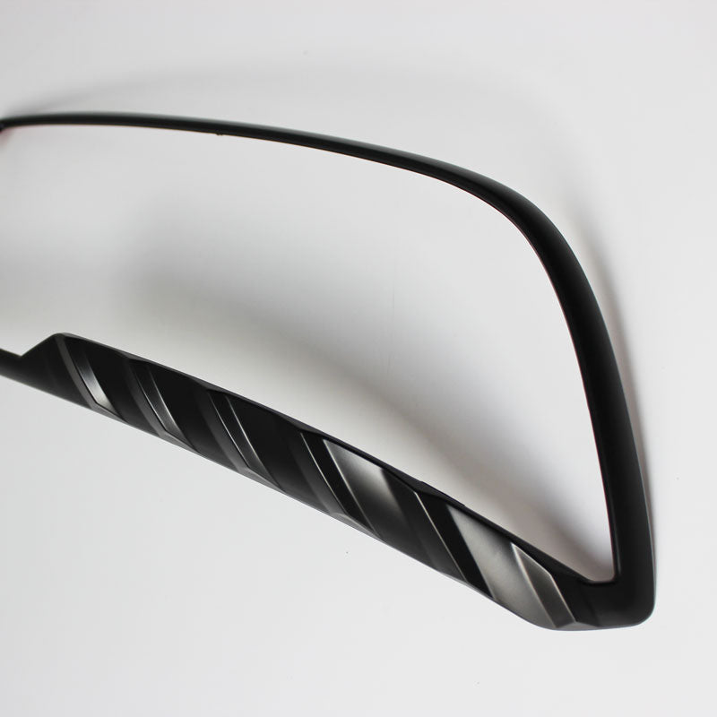 Matt Black Head Light Trim Cover To Suit Ford Ranger PX2 PX3