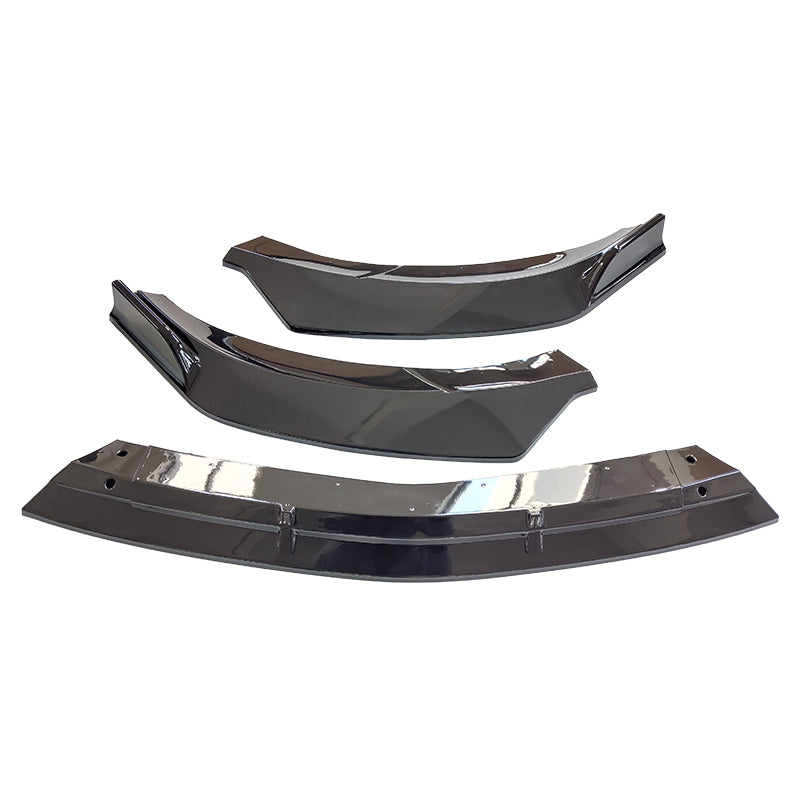 Gloss Black Front Lip Splitter Suitable For Mercedes-Benz W117 CLA45 AMG 16-19