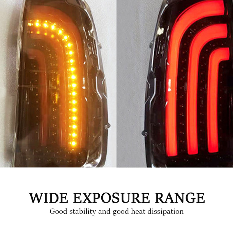 Smoked Tail Lights With Sequential Indicator Suitable For Toyota Hilux N80 2015+2022