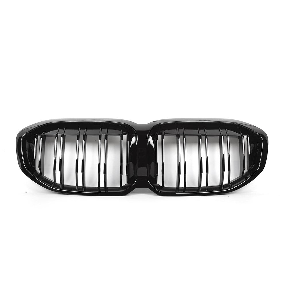 Gloss Black M4 Style Front Bumper Bar Grille Suitable For BMW 1 Series F40 2019-2022