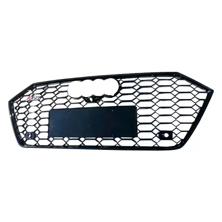 Gloss Black RS7 Style Front Bar Grille Suitable For Audi A7 2019-2023