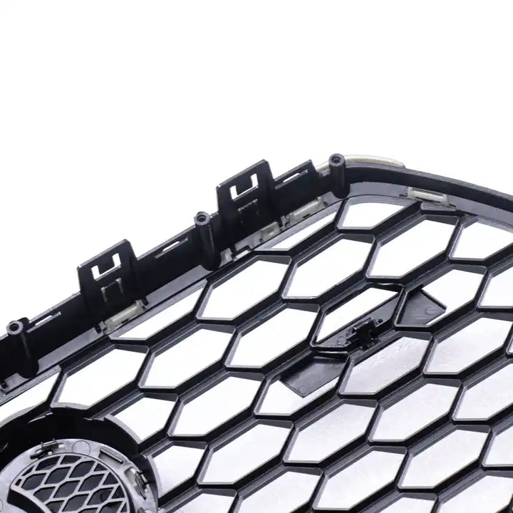 Gloss Black RS6 Style Front Bar Grille Suitable For Audi A6 15-17