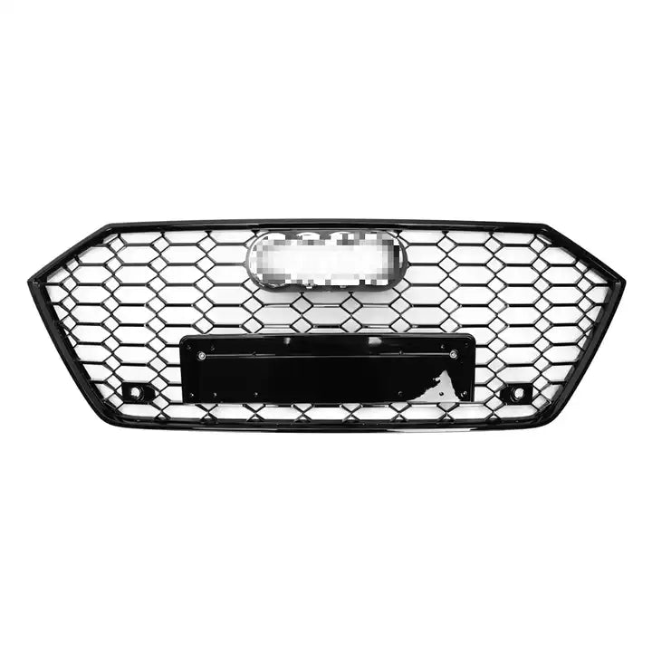 Gloss Black RS7 Style Front Bar Grille Suitable For Audi A7 2019-2023