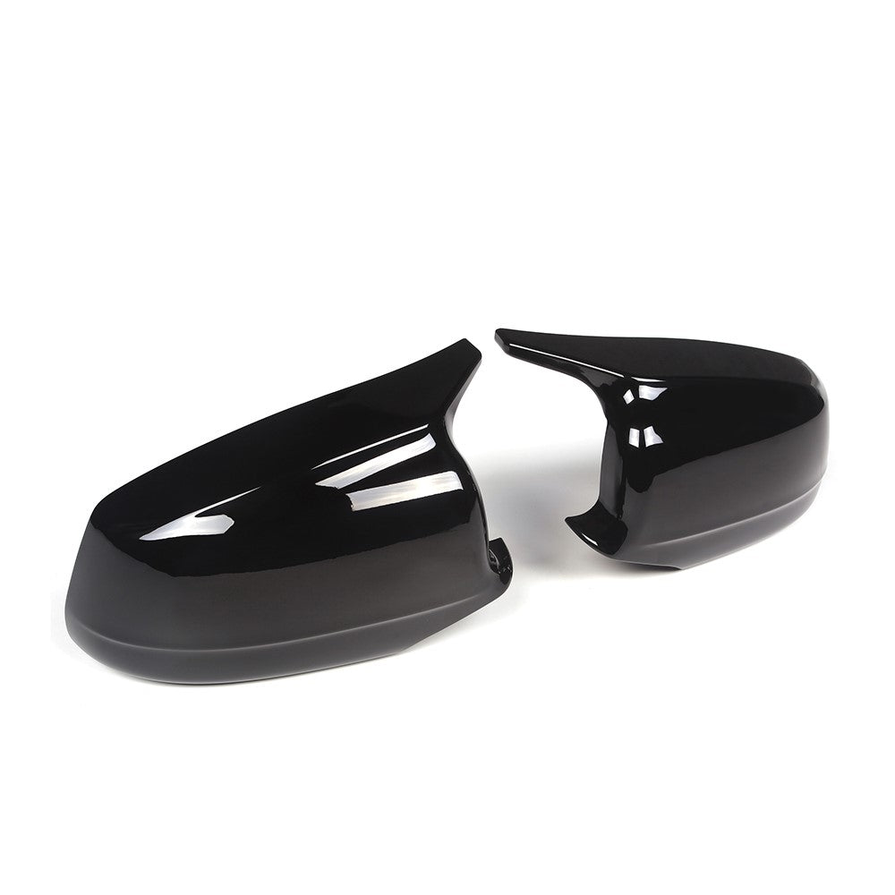 M3 Style Gloss Black Mirror Cap Covers Suitable For BMW 3 Series E90 E91 E92 LCI & 1 Series E87 E82 E88 LCI