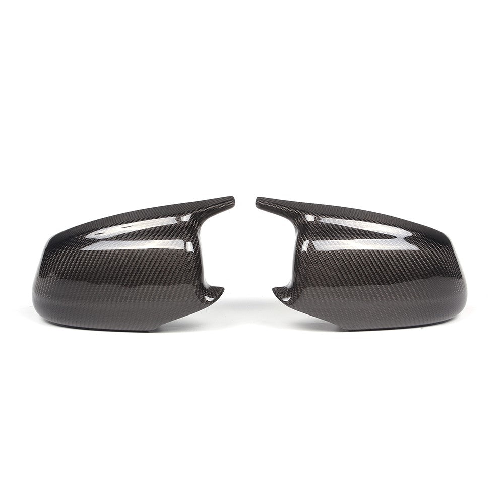 M Style Gloss Black Mirror Cap Covers Suitable For BMW 5 Series F10 F11 & 6 Series F06 F12 F13 & 7 Series F01 F02