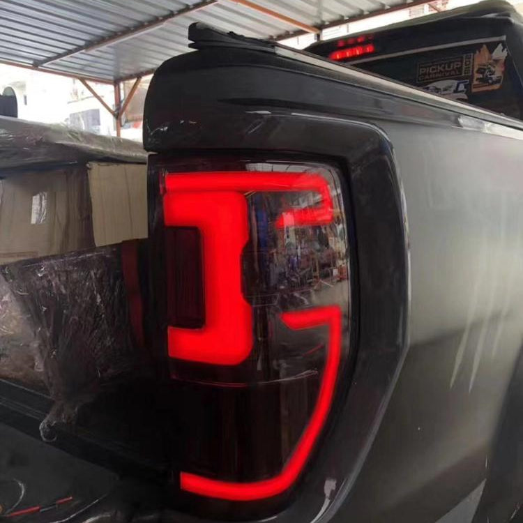 Sequential Smoked LED Tail Lights Suitable For Ford Ranger PX1 PX2 PX3