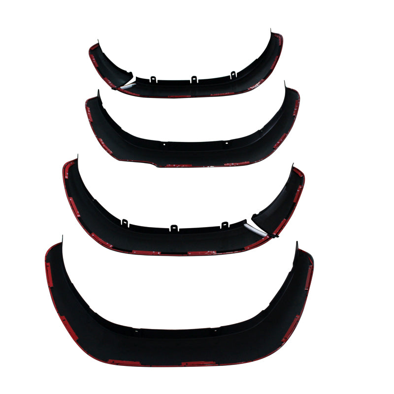 OEM TRD Style Matte Black Flares Suitable For Toyota Hilux SR SR5 N80 15+