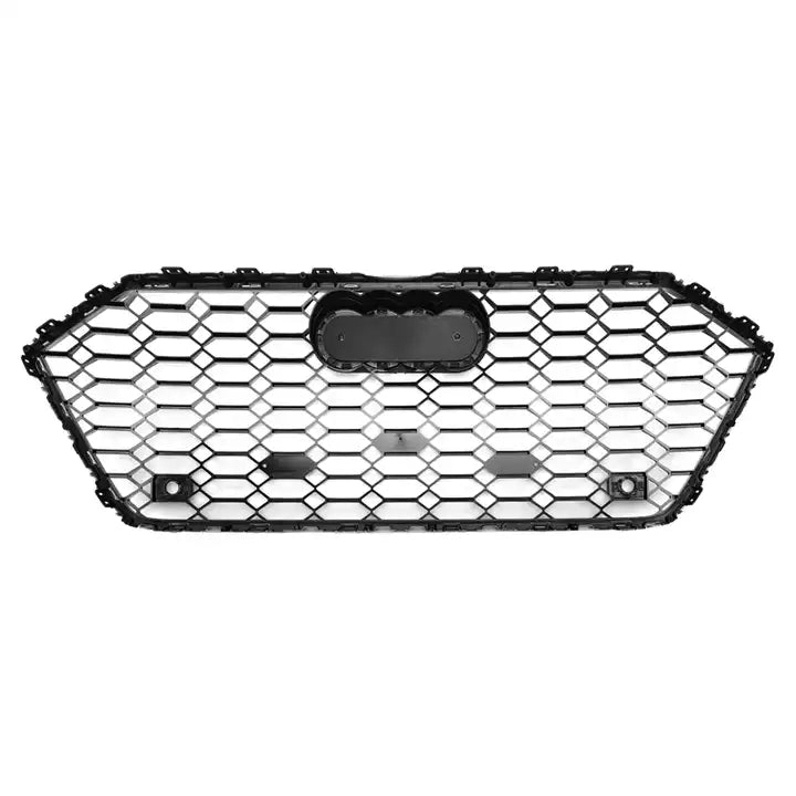 Gloss Black RS7 Style Front Bar Grille Suitable For Audi A7 2019-2023