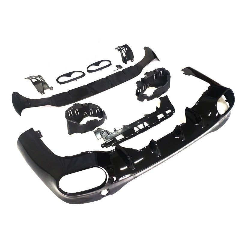 Gloss Black AMG Style Rear Diffuser Suitable For Mercedes-Benz CLA W118 19-22