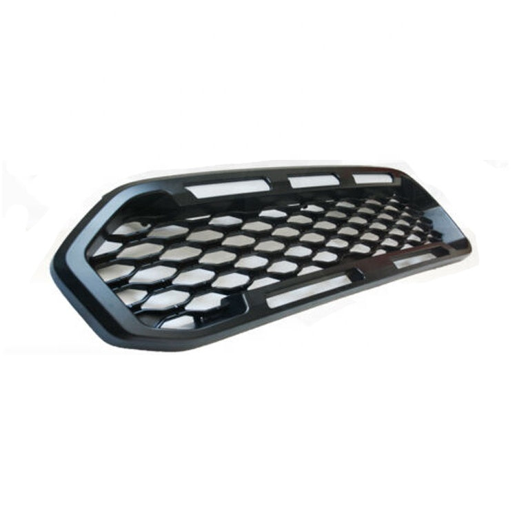 Matte Black Mesh Style Grille Suitable For Ford Ranger PX2 - PX3 With Red Insert