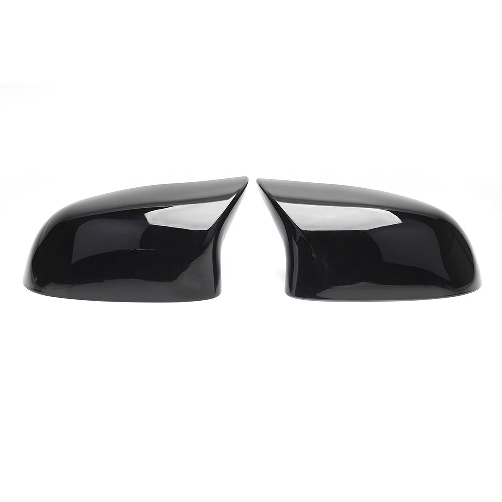 M Style Gloss Black Mirror Cap Covers Suitable For BMW F25 X3 F26 X4 F15 X5 F16 X6