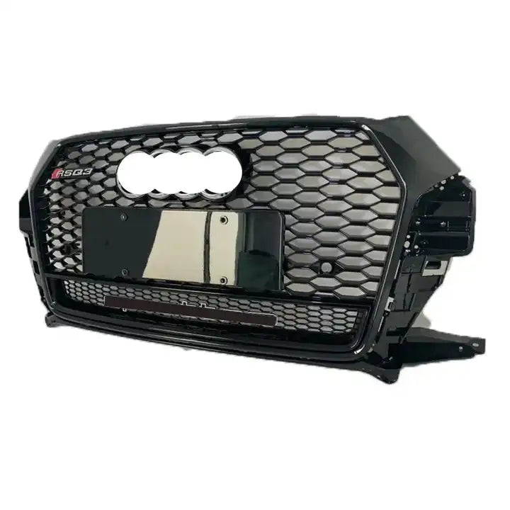Gloss Black RSQ3 Style Front Bar Grille Suitable For Audi Q3 16-18