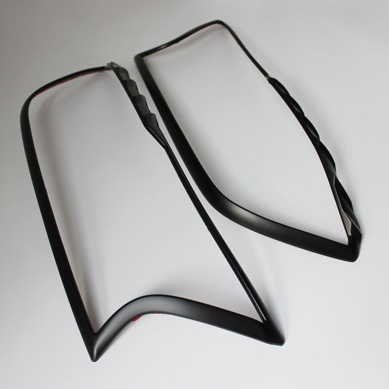 Matt Black Head Light Trim Cover To Suit Ford Ranger PX2 PX3