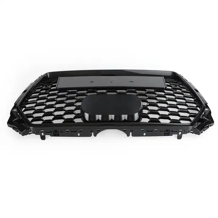 Gloss Black RS4 Style Front Bar Grille Suitable For Audi A4 B9 2016-2019