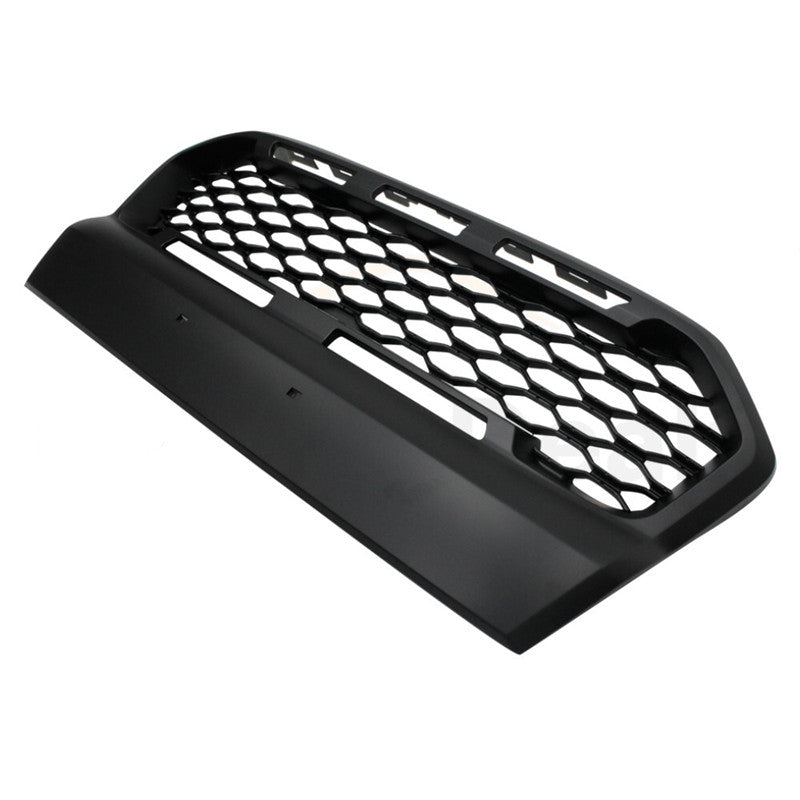 Matte Black Mesh Style Grille Suitable For Ford Ranger PX2 Include Wildtrak