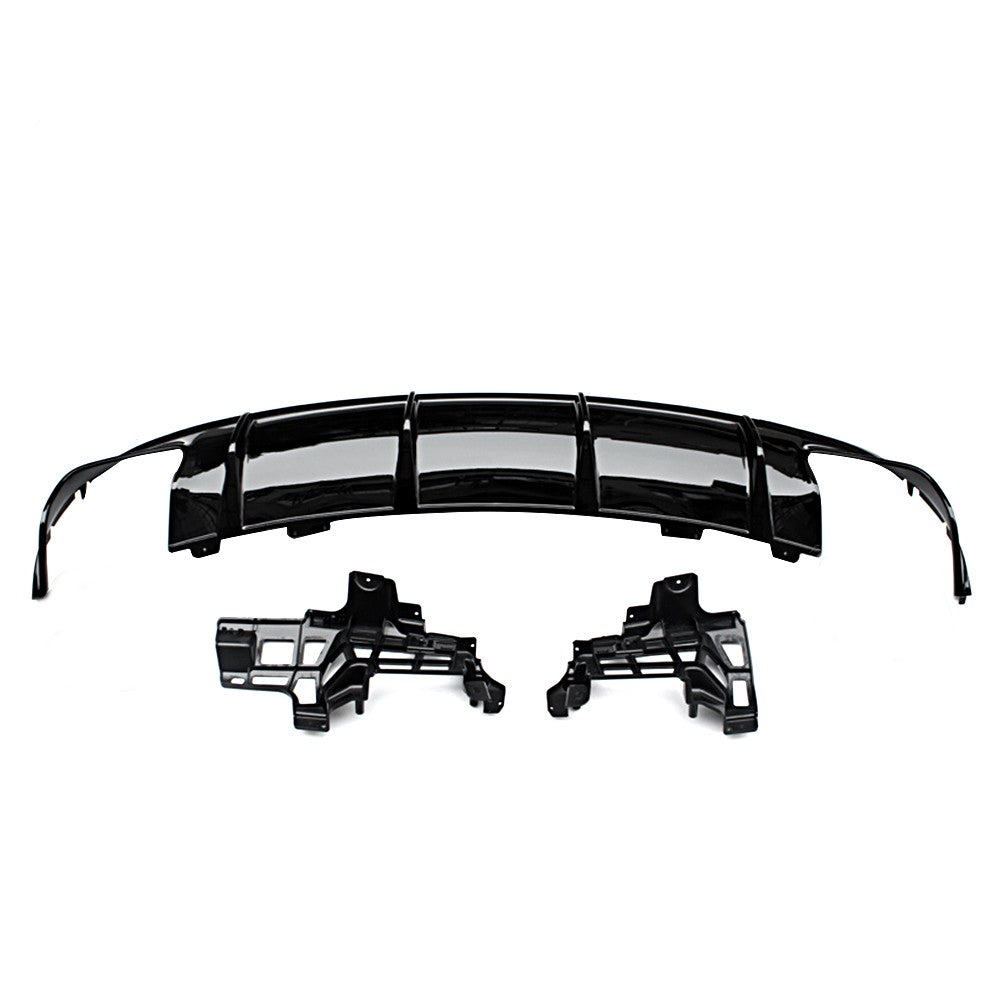 Gloss Black AMG Style Rear Diffuser Suitable For Mercedes-Benz CLA W117 17-19