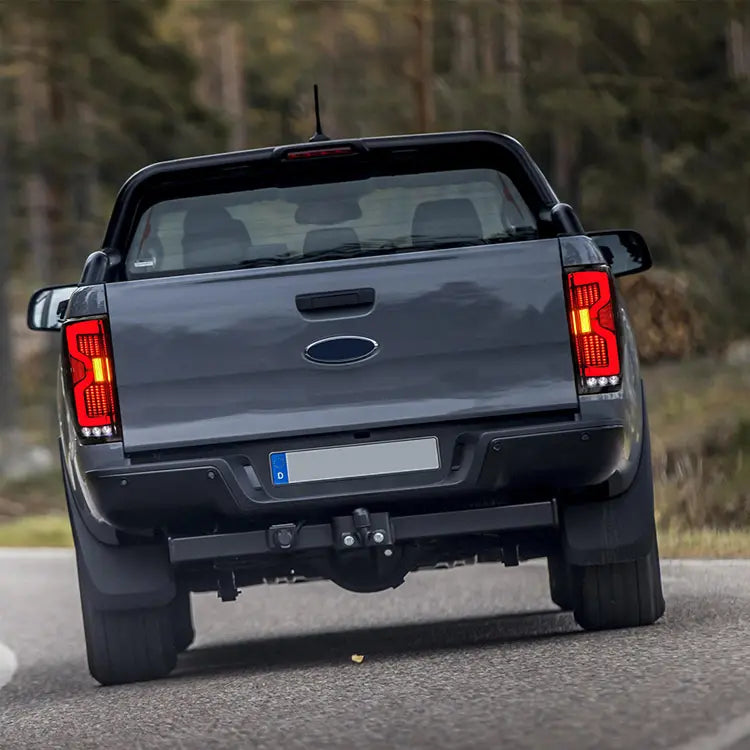 Sequential Smoked LED Tail Lights Suitable For Ford Ranger PX1 PX2 PX3