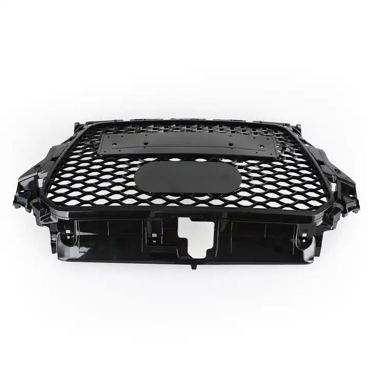 Gloss Black RS3 Style Front Bar Grille Suitable  For Audi A3 S3 8V 12-16