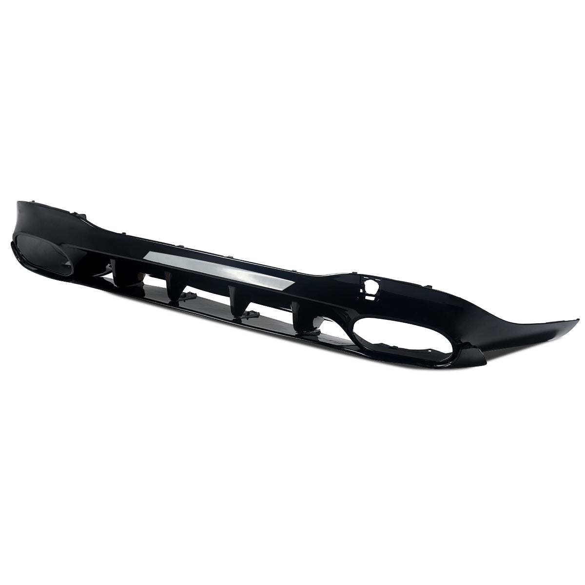Gloss Black AMG Style Rear Diffuser Suitable For Mercedes-Benz CLA W118 19-22