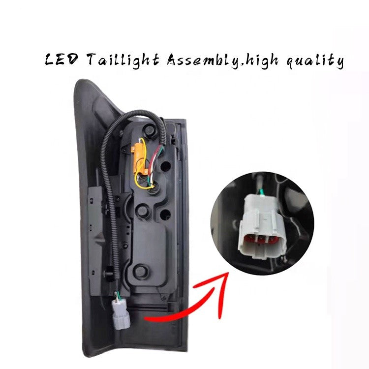 Smoked Black LED Tail Lights Suitable For Isuzu D-MAX UTE 2012-2018