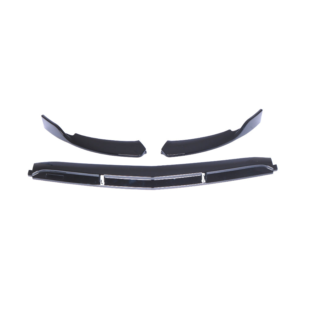 Gloss Black Front Lip Splitter Suitable For Mercedes-Benz C-Class W205 15-18