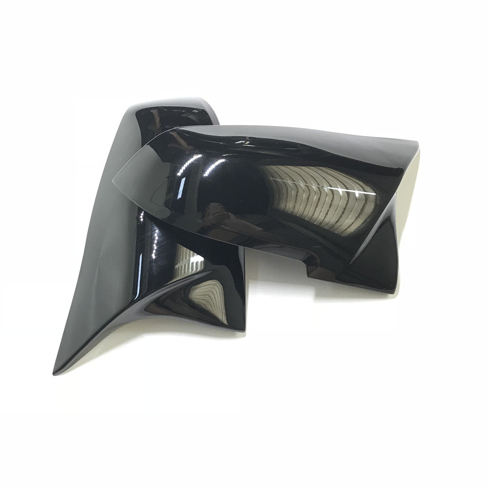 M Style Gloss Black Mirror Cover Caps Suitable For BMW 1, 2, ,3, 4 Series