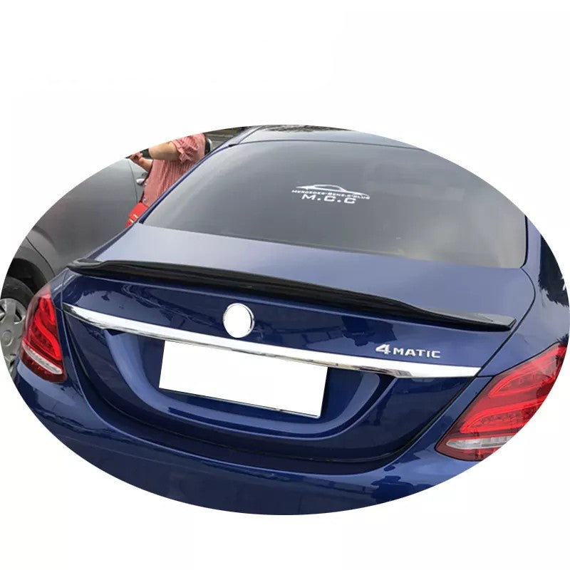 PSM Style Gloss Black Rear Spoiler Suitable For Mercedes Benz C-Class Sedan W205 14-22