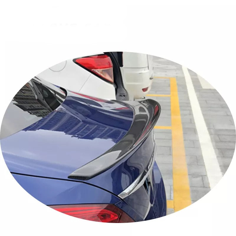 PSM Style Gloss Black Rear Spoiler Suitable For Mercedes Benz C-Class Sedan W205 14-22