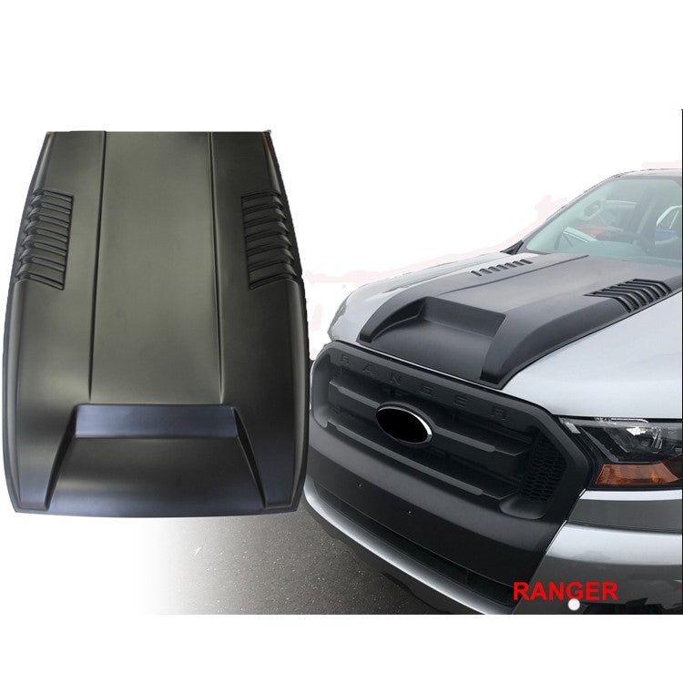 Ford Ranger Bonnet Scoop Matt Black For Ford Ranger PX1, PX2