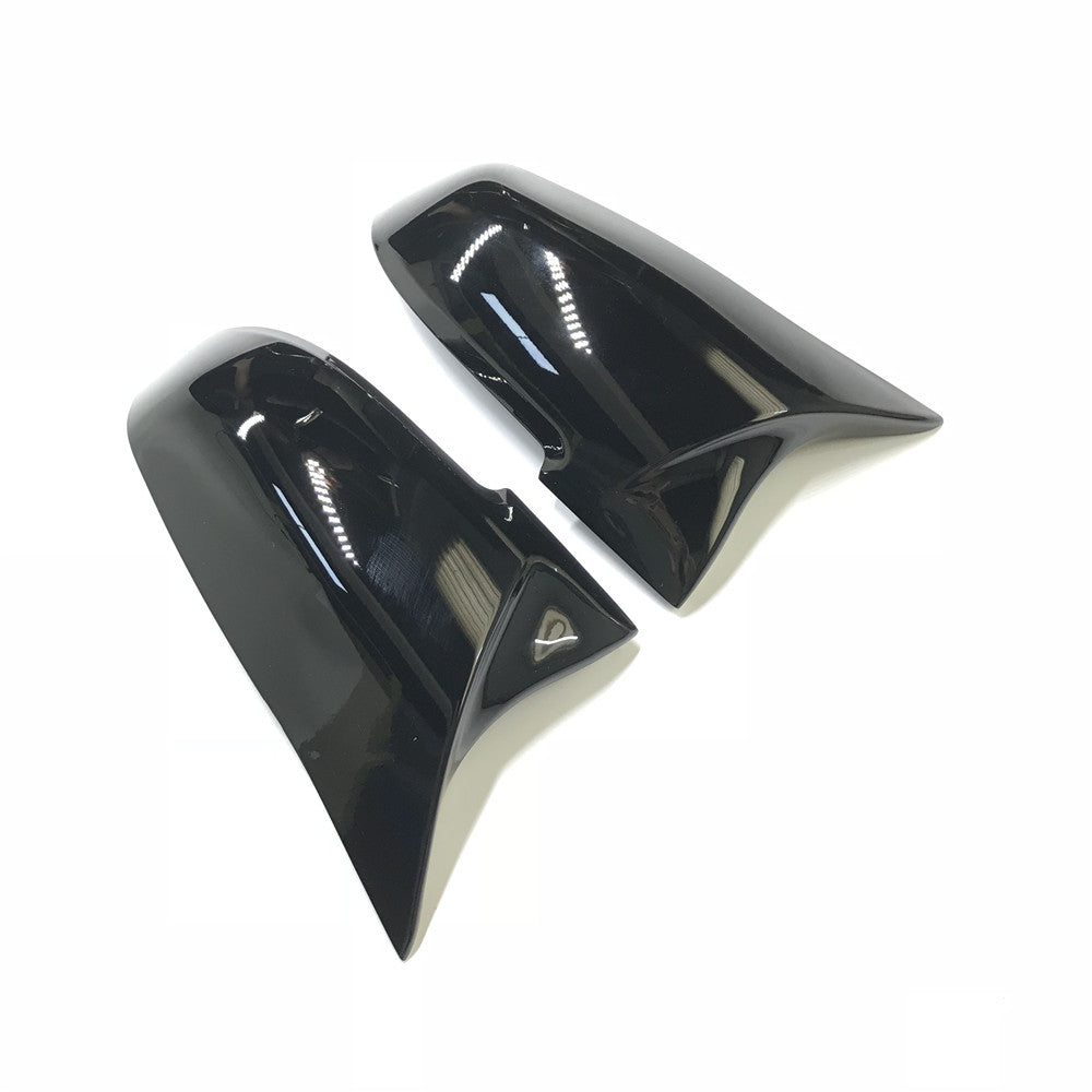 M Style Gloss Black Mirror Cover Caps Suitable For BMW 1, 2, ,3, 4 Series