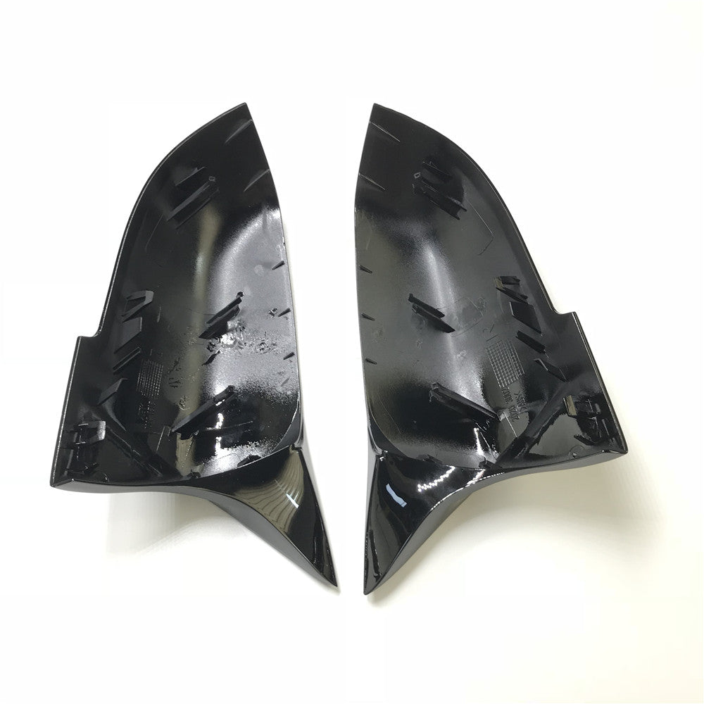 M Style Gloss Black Mirror Cover Caps Suitable For BMW 1, 2, ,3, 4 Series