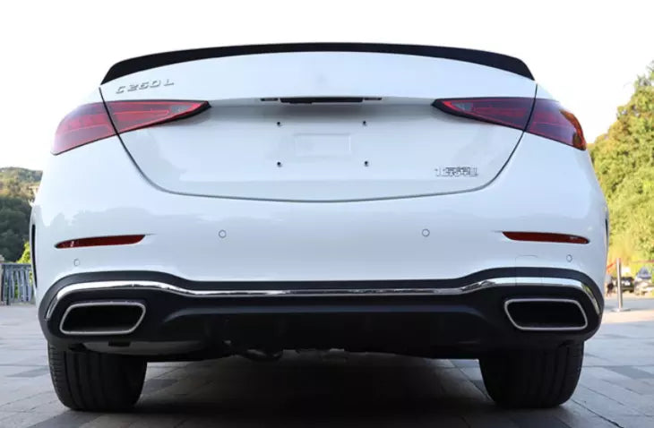 Gloss Black AMG Style Rear Spoiler Suitable For Mercedes Benz C-Class Sedan W206 21+
