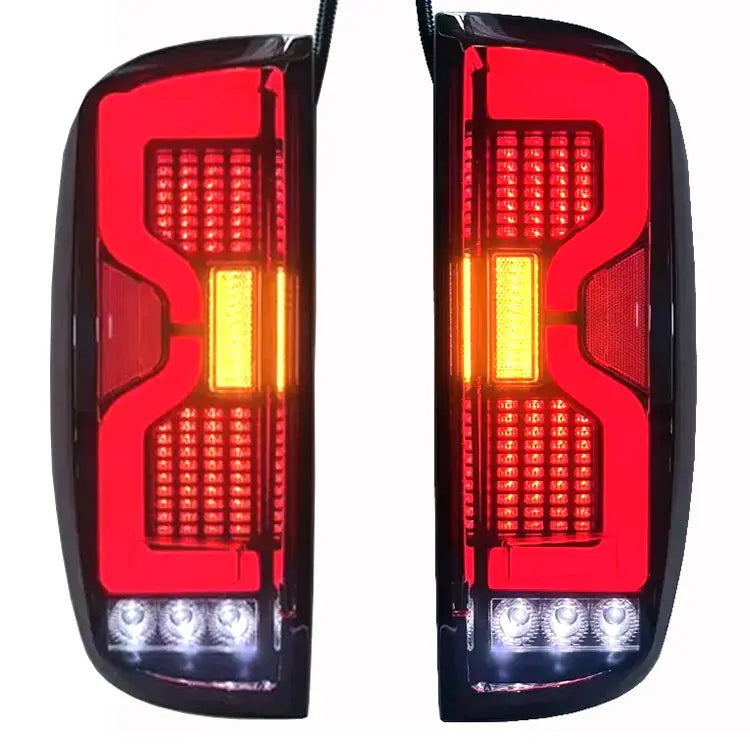 Sequential Smoked LED Tail Lights Suitable For Ford Ranger PX1 PX2 PX3