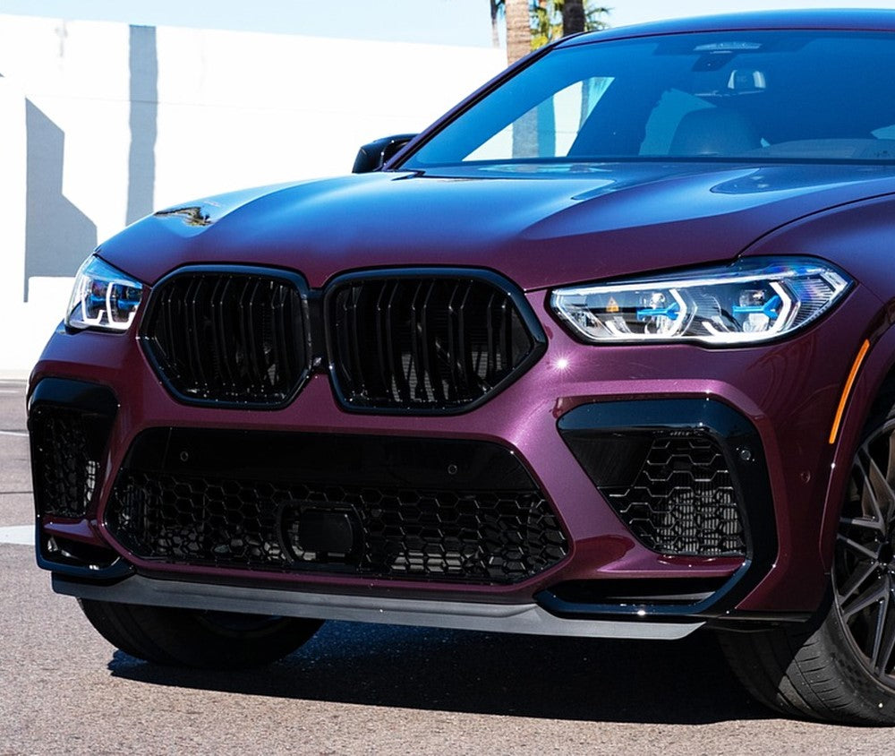 Gloss Black M Style Front Bumper Bar Grille Suitable For BMW X6 G06