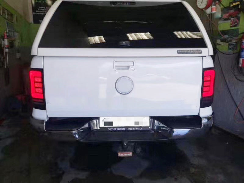 Smoked LED Tail Lights With Sequential Indicator Suitable For Volkswagen Amarok 2011-2022