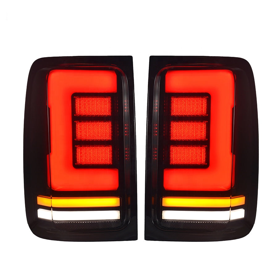 Smoked LED Tail Lights With Sequential Indicator Suitable For Volkswagen Amarok 2011-2022