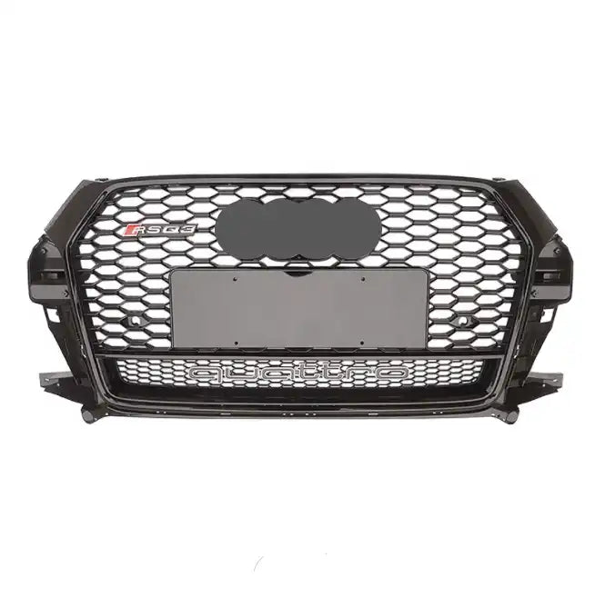 Gloss Black RSQ3 Style Front Bar Grille Suitable For Audi Q3 16-18