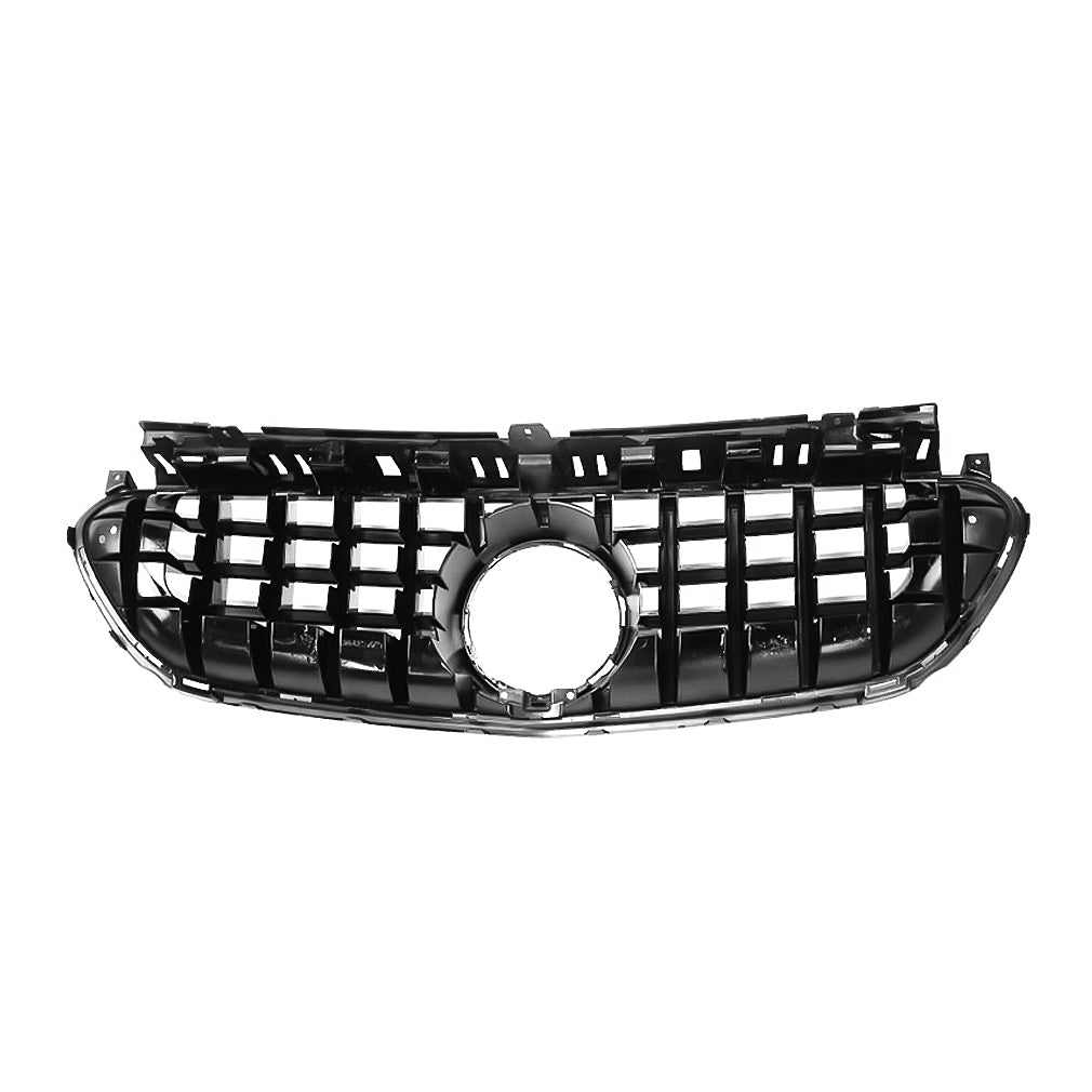 W213 Mercedes-Benz AMG E63s 16-20 GTR Style Front Grille Chrome Black ABS