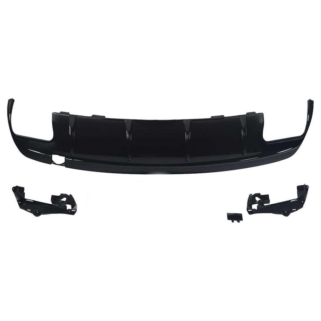 Gloss Black AMG Style Rear Diffuser Suitable For Mercedes-Benz CLA W117 13-16 Pre facelift