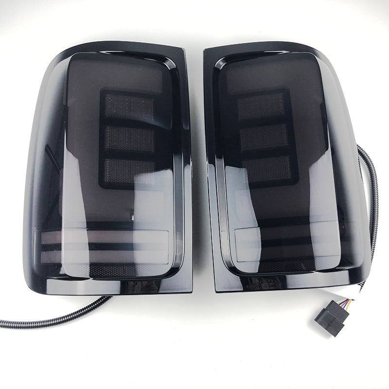Smoked LED Tail Lights With Sequential Indicator Suitable For Volkswagen Amarok 2011-2022