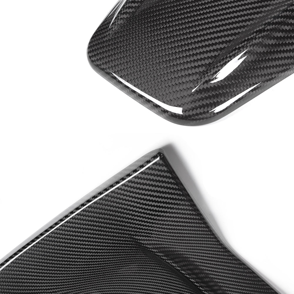 Carbon Fiber Front Seat Cover Interior Trim Suitable For Mercedes Benz AMG