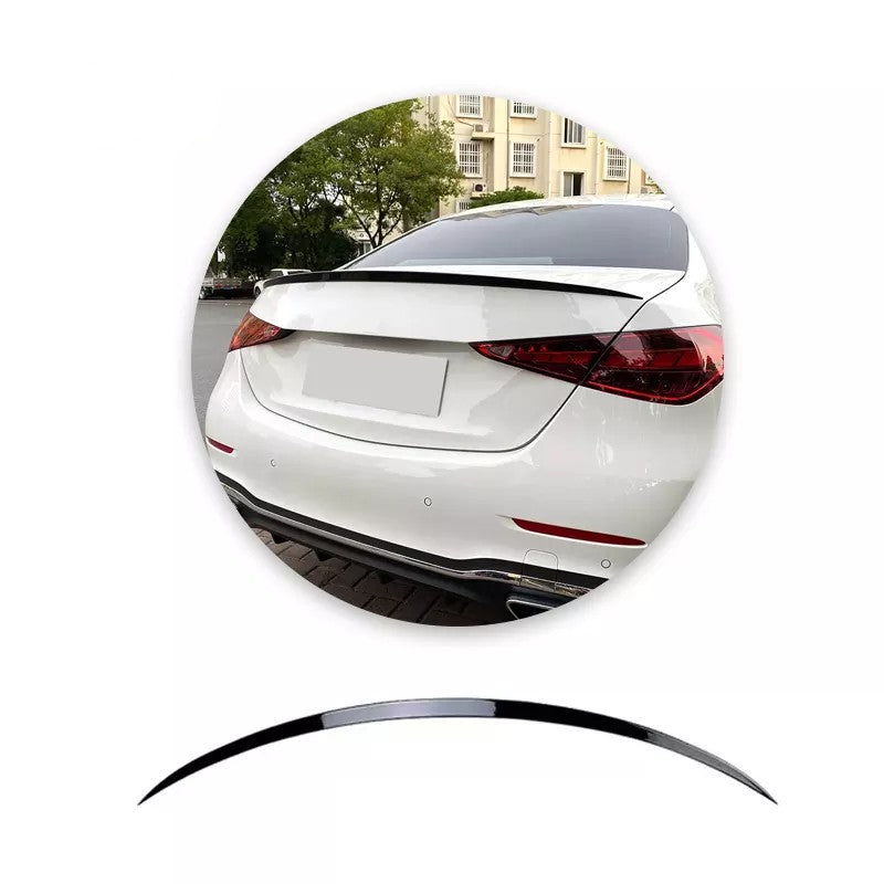 Gloss Black Rear Spoiler Suitable For Mercedes Benz C-Class Sedan W206 21+