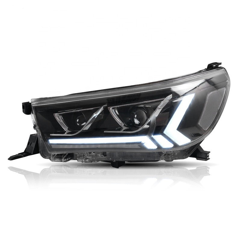 Sequential LED DRL Headlights Suitable For Toyota Hilux N80 15+