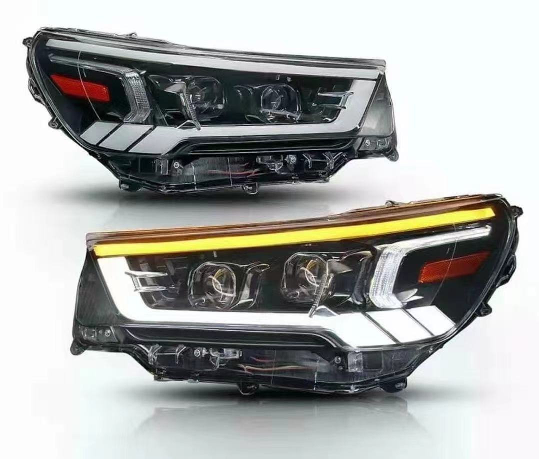 Sequential LED DRL Headlight Suitable For Toyota Hilux N80 20-22