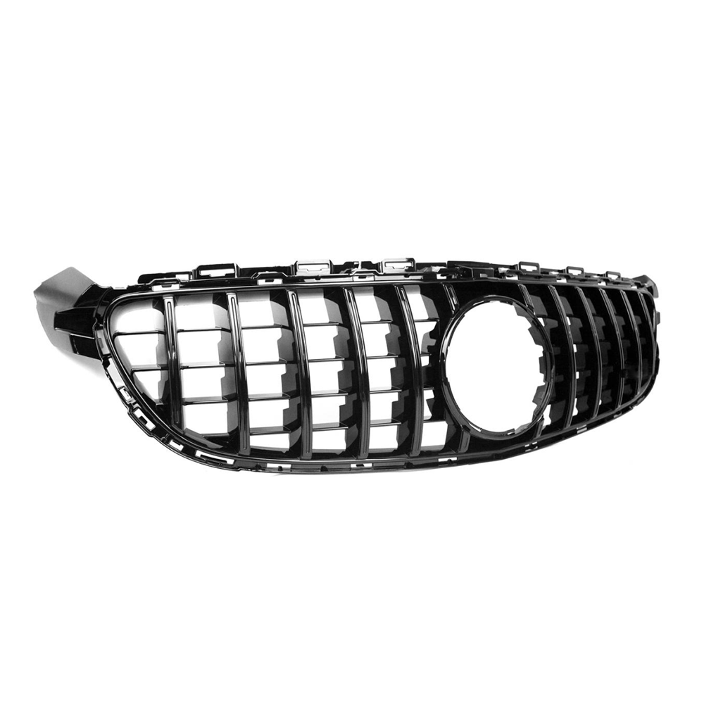 Gloss Black GTR Style Front Bumper Bar Grille Suitable For Mercedes-Benz C63S AMG W205 19+