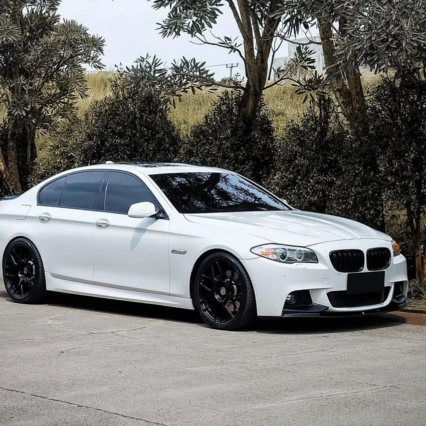 Gloss Black Front Lip Splitter Suitable For BMW F10 M Sport