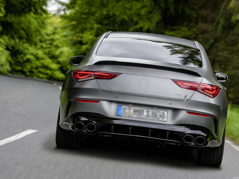AMG Style Gloss Black Rear Boot Wing Suitable For Mercedes Benz CLA W118 19-21