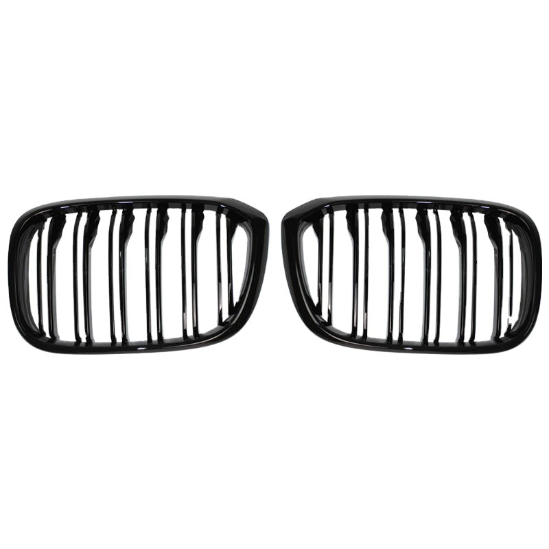 Gloss Black M Style Front Bumper Bar Grille Suitable For BMW X3 G01 & X4 G02