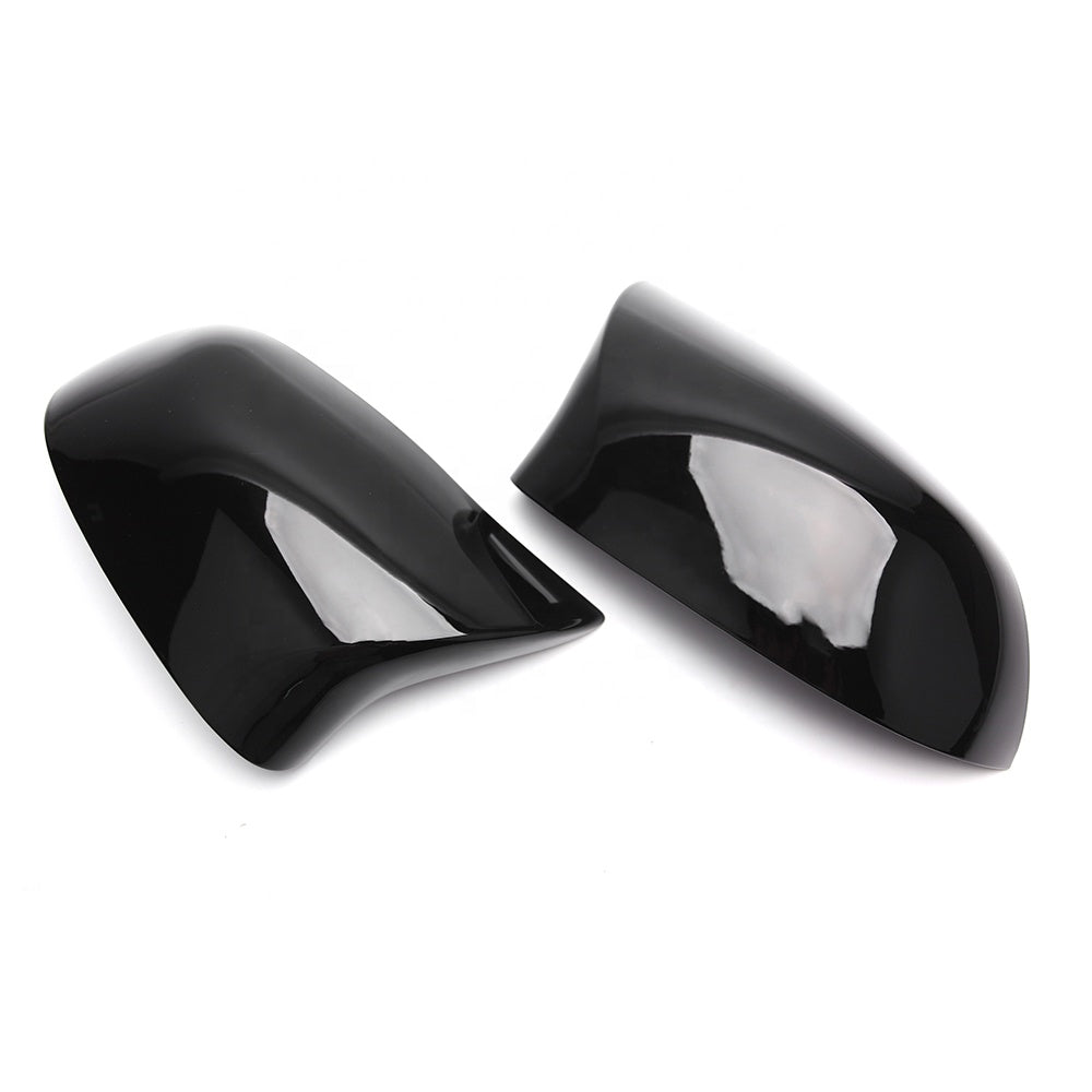 M Style Gloss Black Mirror Cap Covers Suitable For BMW F25 X3 F26 X4 F15 X5 F16 X6