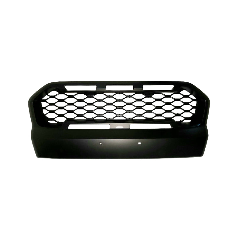 Matte Black Mesh Style Grille Suitable For Ford Ranger PX2 Include Wildtrak